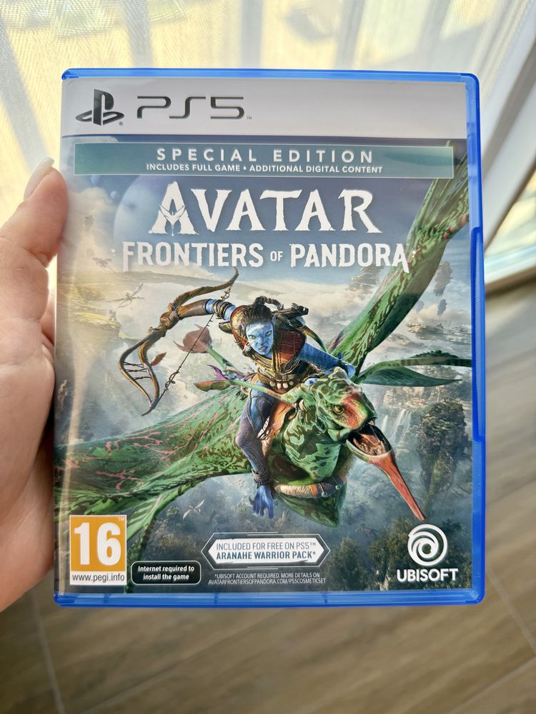 Диск Avatar Frontiers of pandora PS5
