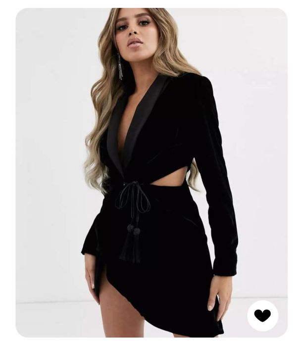 Плаття Asos велюрове