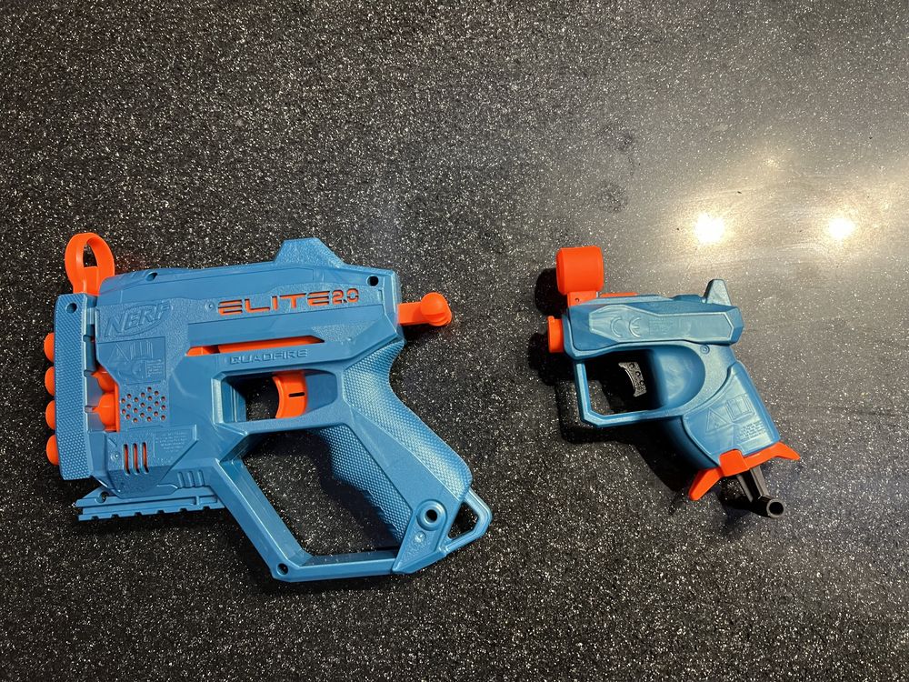 Nerf elite 2.0 dwa pistolety na strzałki z celownikiem wiek 7+