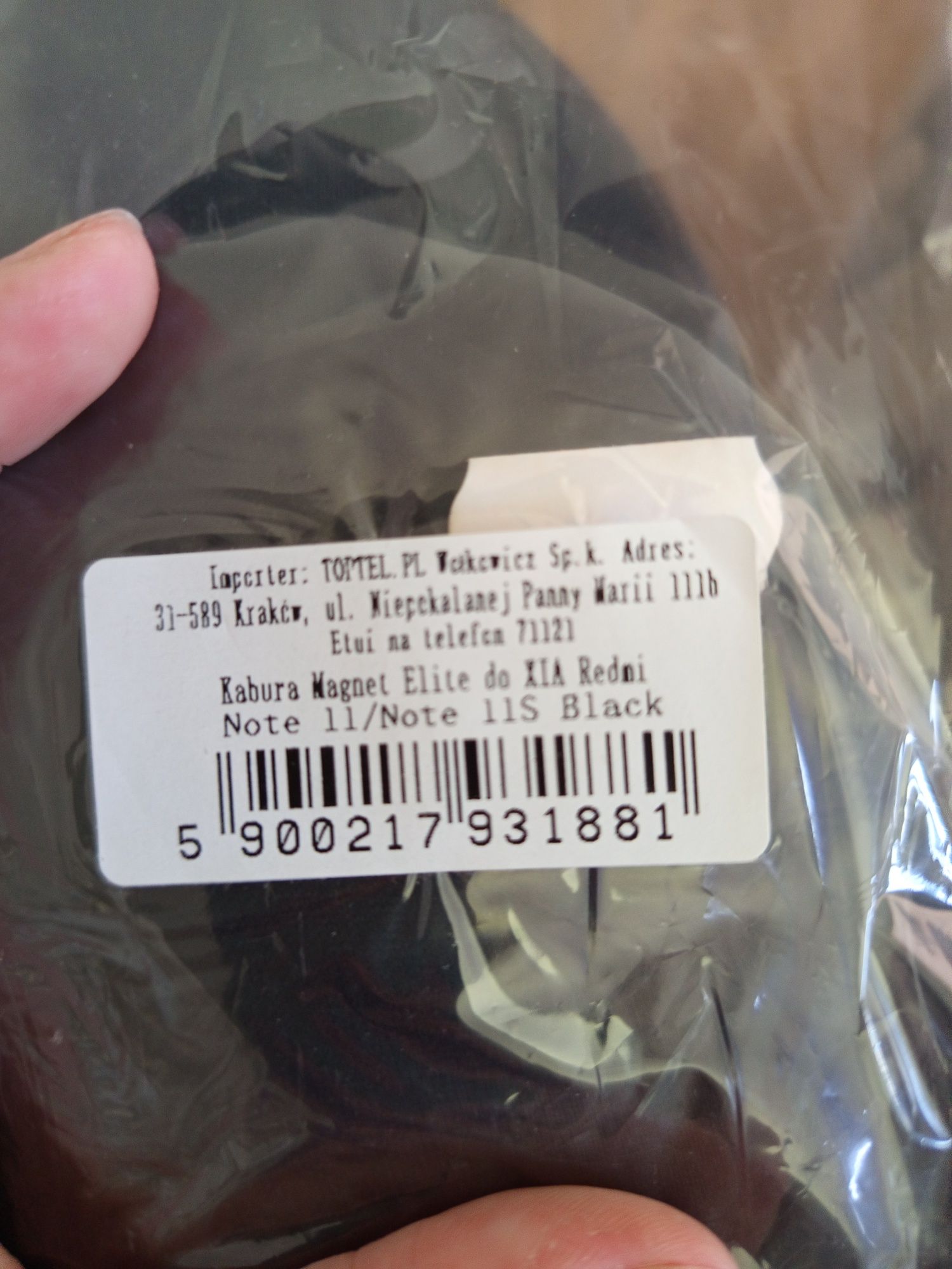 Etui  czarne telefon komorkowy redmi note 11 note 11s