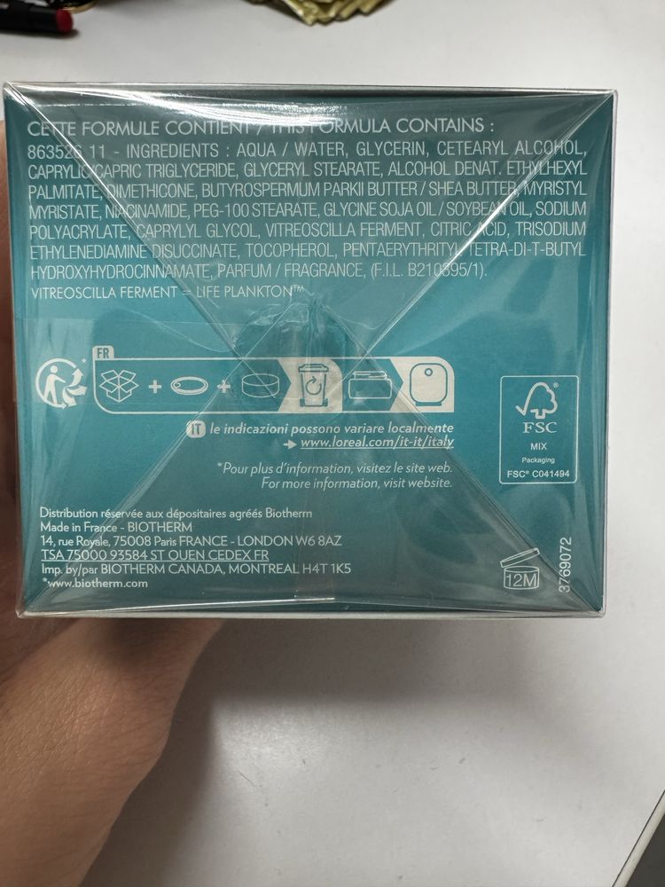 Biotherm Plankton krem balsam do skory wrazliwej