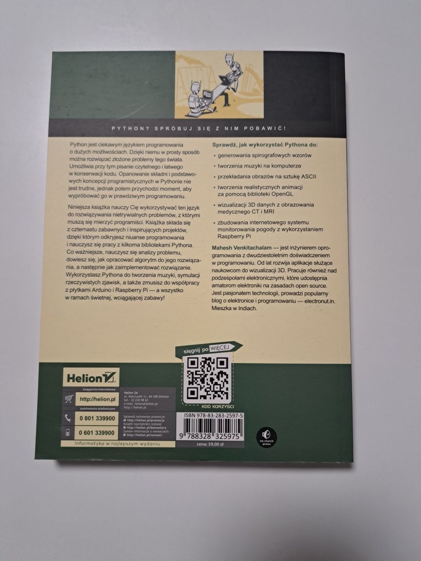 Python - 14 twórczych projektów dla dociekliwych programistów