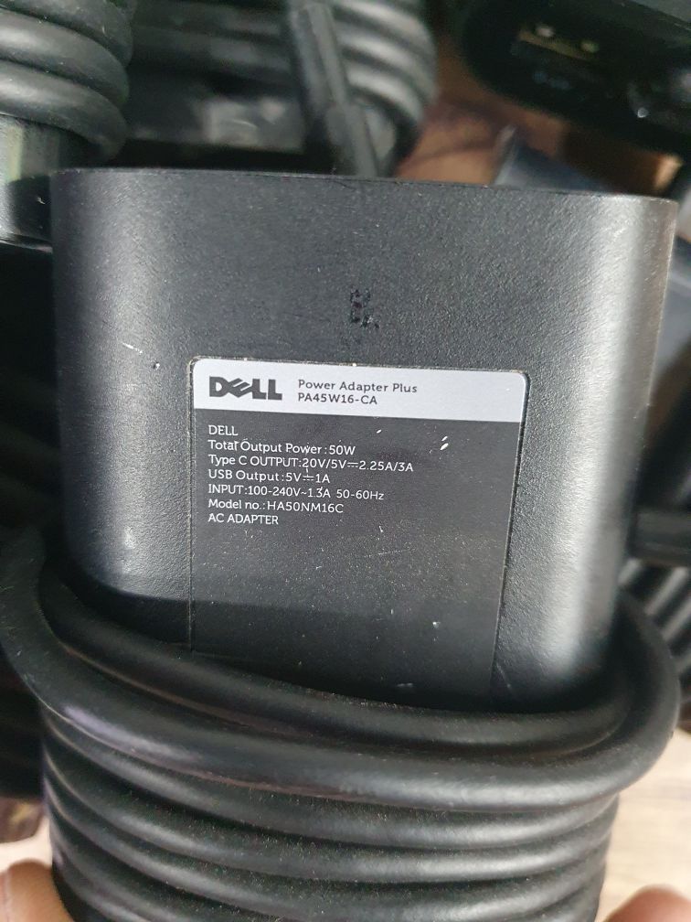 Зарядка зарядное блок питания живлення Dell Type-C 45w USB-C оригінал