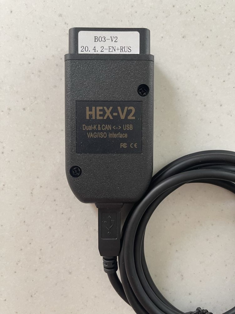 Продам кабель HEX V2 OBD2 сканер VAGCOM