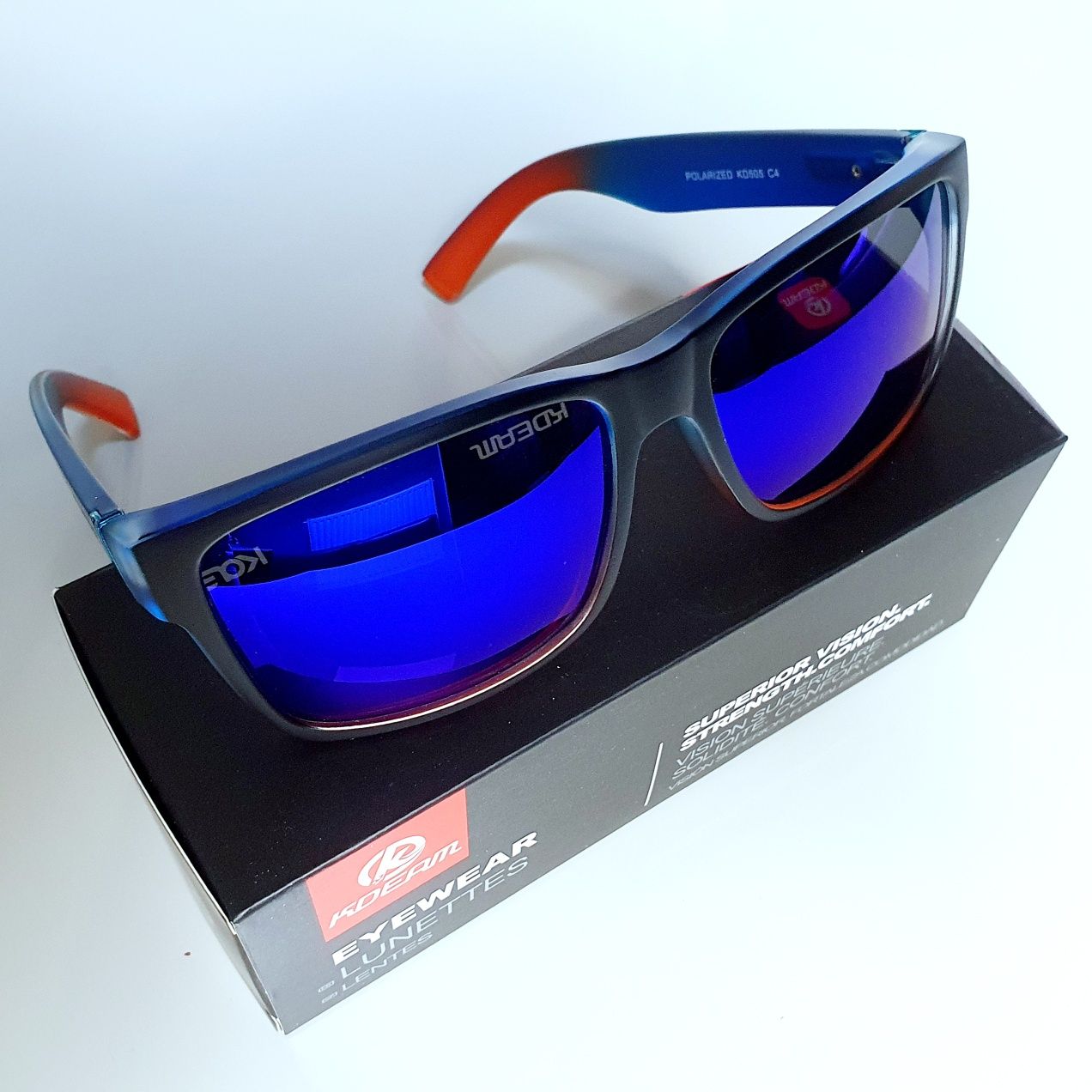 Okulary przeciwsłoneczne KDEAM UV400 polaryzacyjne