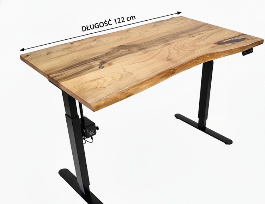 Blat 124x66-68 Live Edge orzech na ławę biurko stolik kawowy