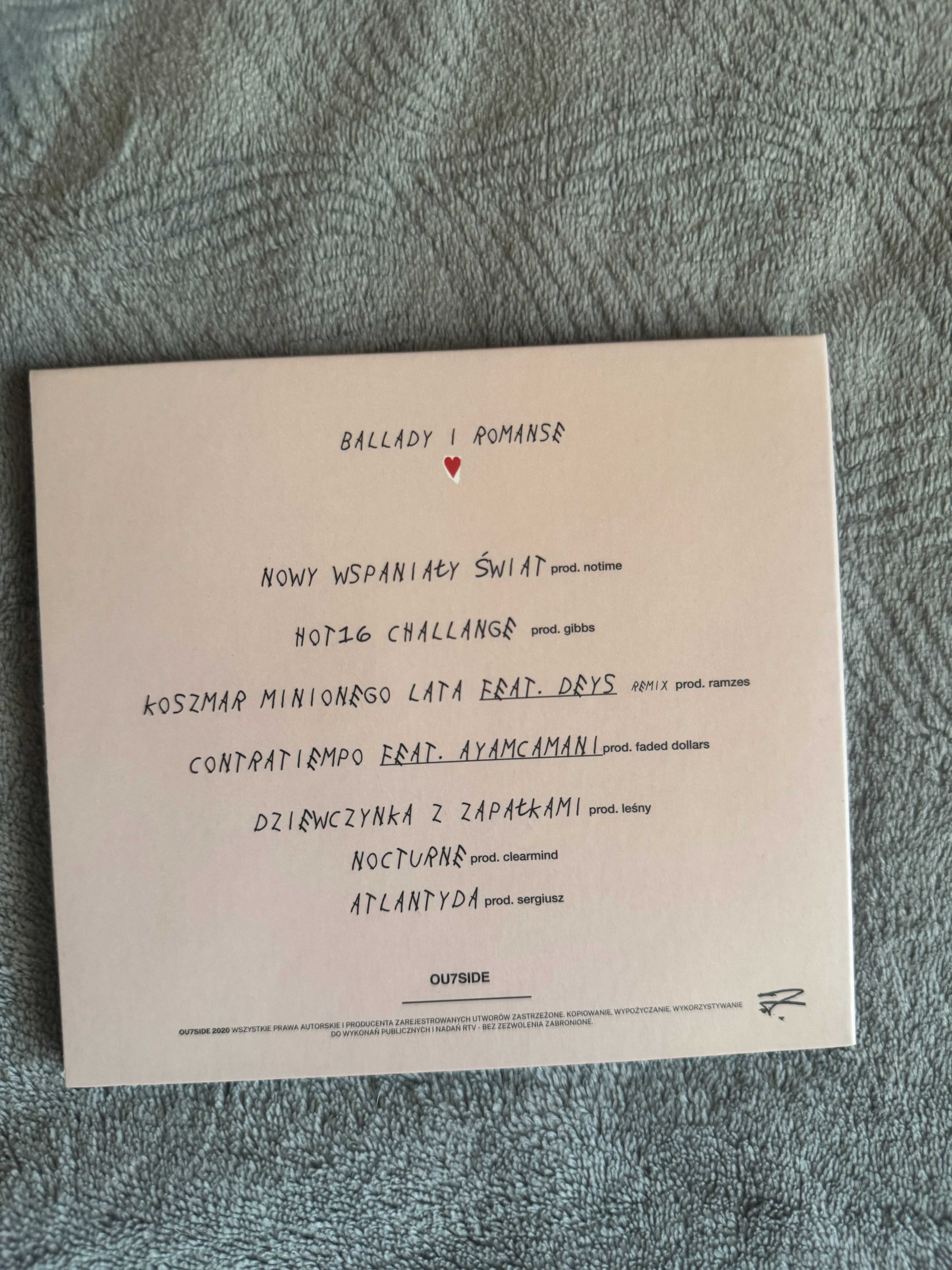 Kartky - Ballady i romanse, płyta CD, 2020