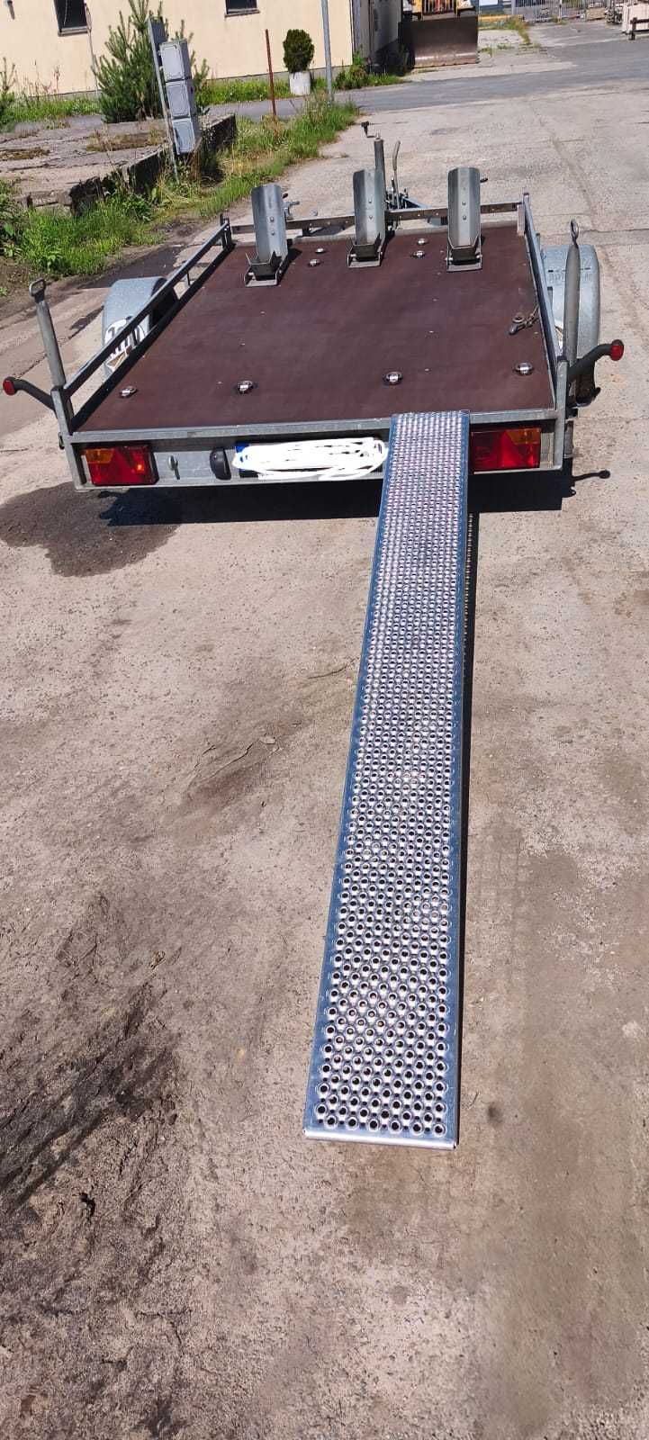 Przyczepa do przewozu motocykli i nie tylko DMC 1300kg!!!