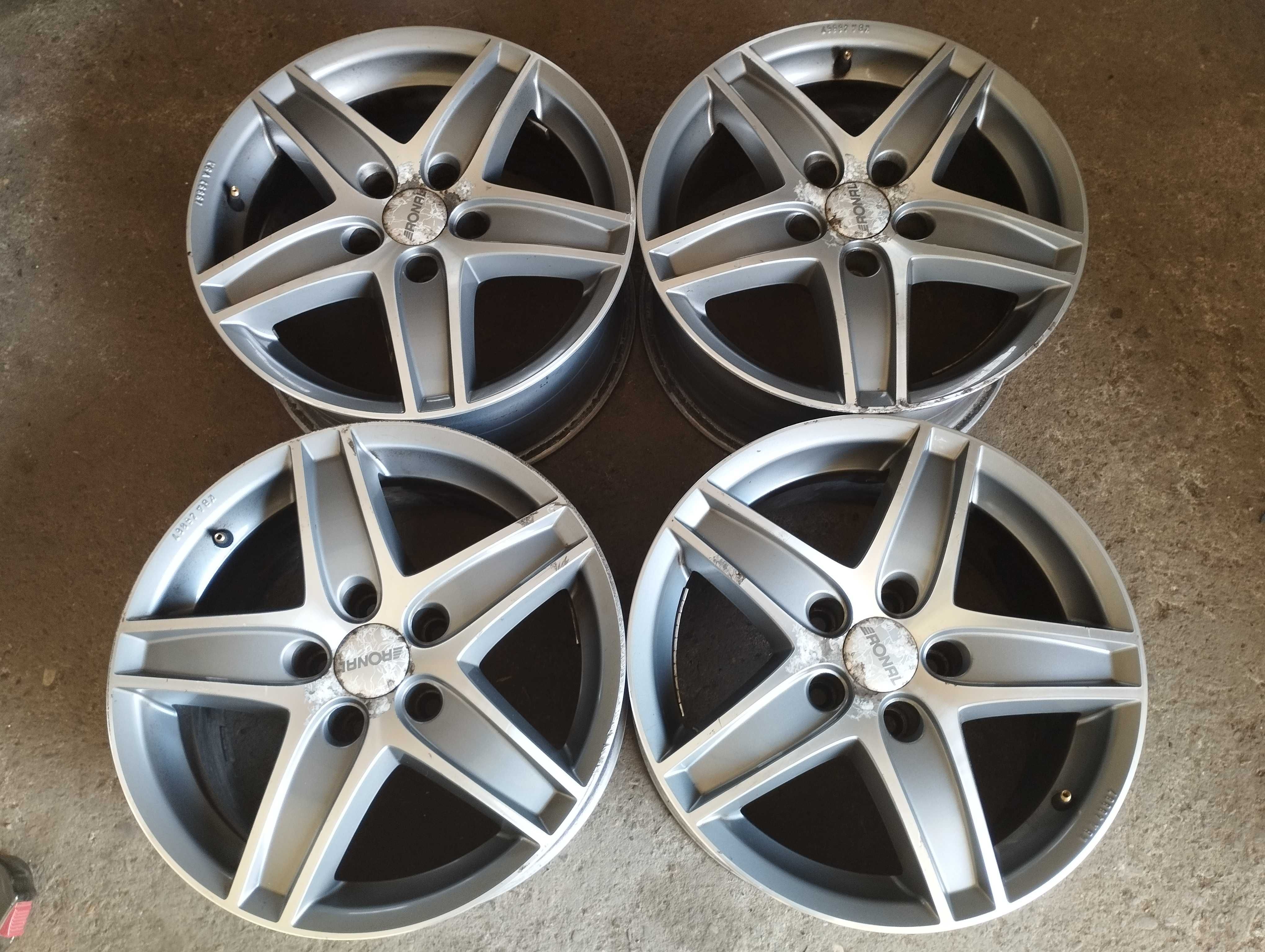 диски 5 112 R16 VW skoda audi mercedes RONAL