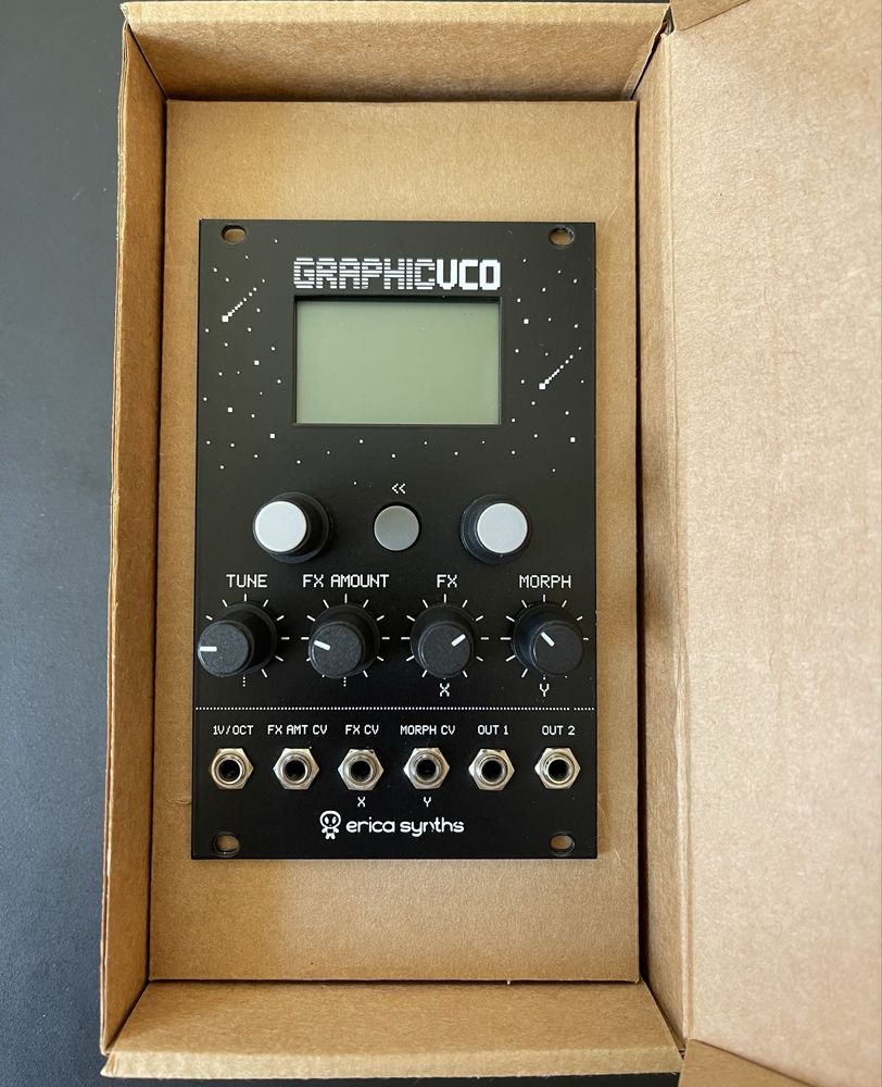 ERICA SYNTHS GRAPHIC VCO = NOVO