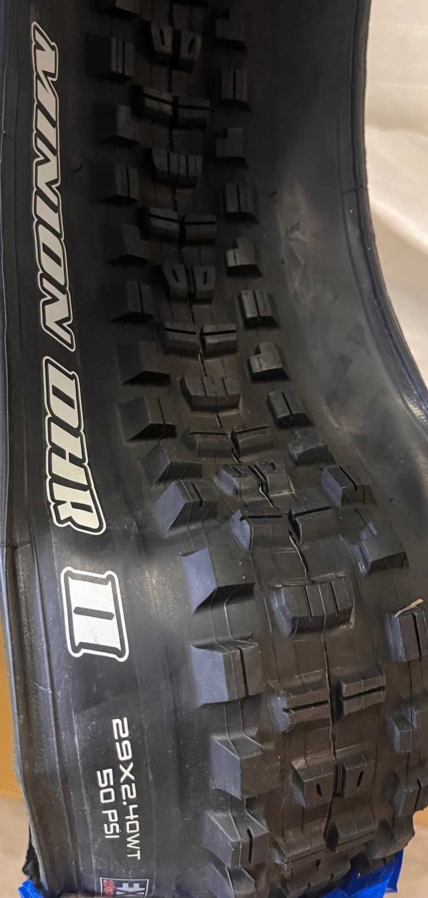 2 x Opona Maxxis Minion DHR II 29x 2.4 WT TR Exo Dual enduro Ebike dhr