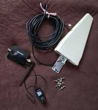 Wzmacniacz antenowy 4G signaflex wraz z antenami