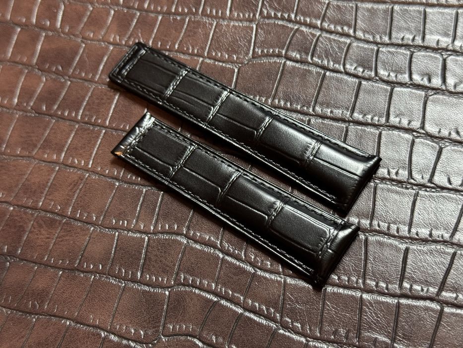 Pasek do zegarka Breitling czarny