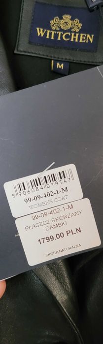 Płaszcz skórzany Wittchen