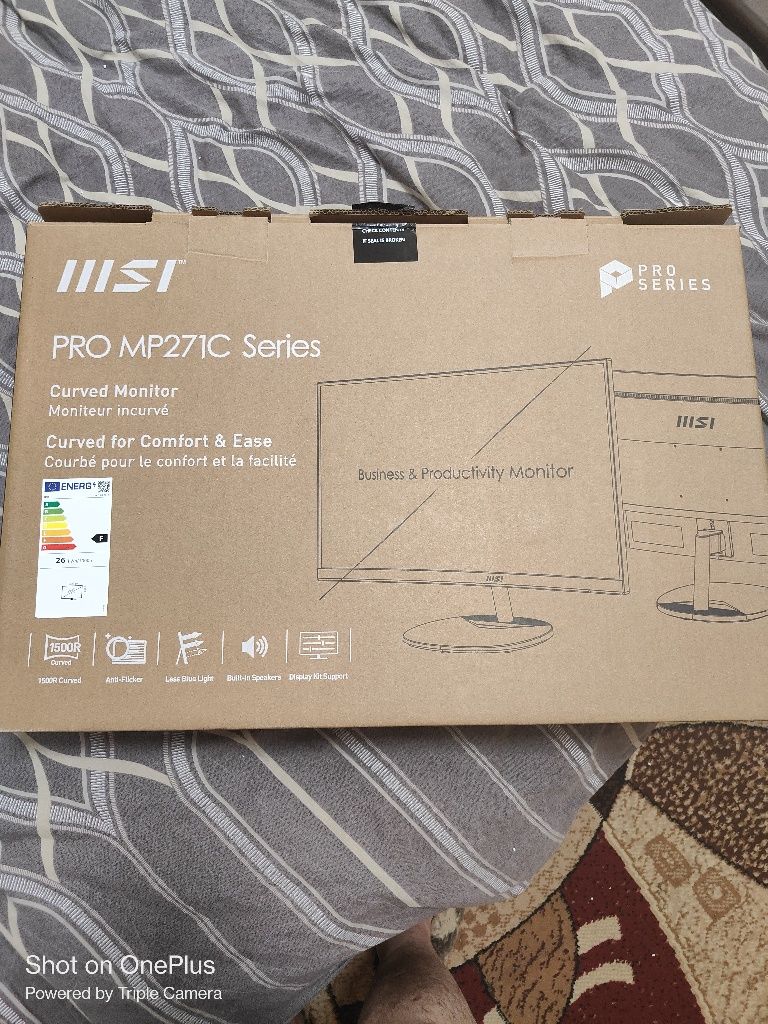 Монитор MSI  PRO MP271 C . Под ремонт