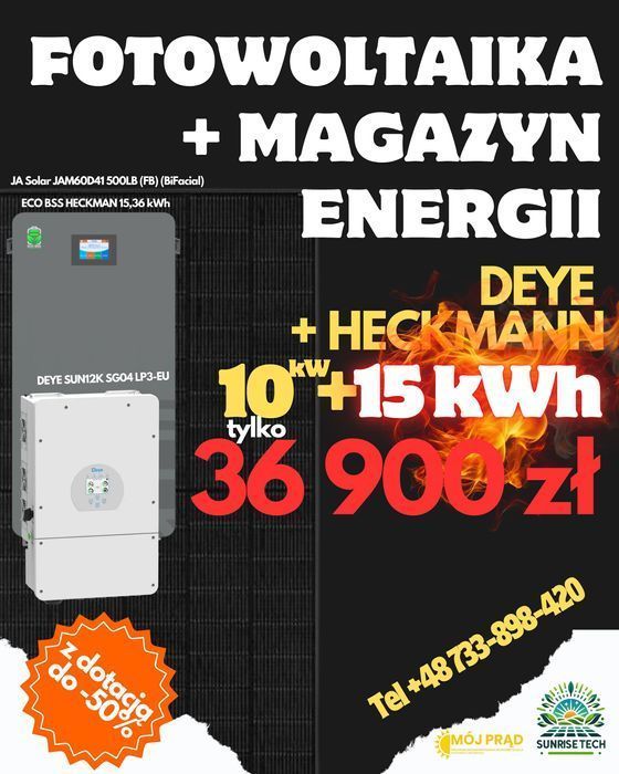 Fotowoltaika + Magazyn Energii |  OFF-GRID