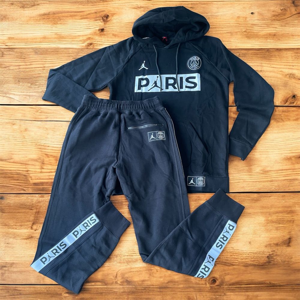 Костюм Nike Jordan Paris Saint Germain Штаны Худи Флис