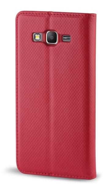 Etui z klapką do Xiaomi Redmi 12c, Redmi 11a, Poco C55 kolor: czerwony