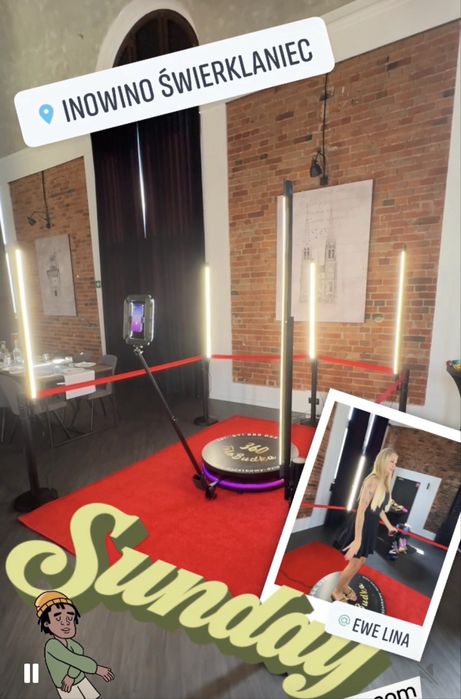 Fotobudka 360 mega zestaw sprzedam