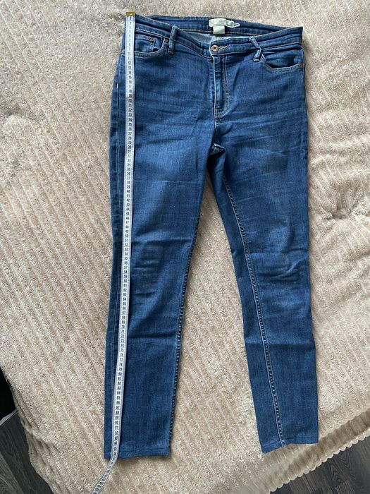 Джинси скіні темно синього кольору