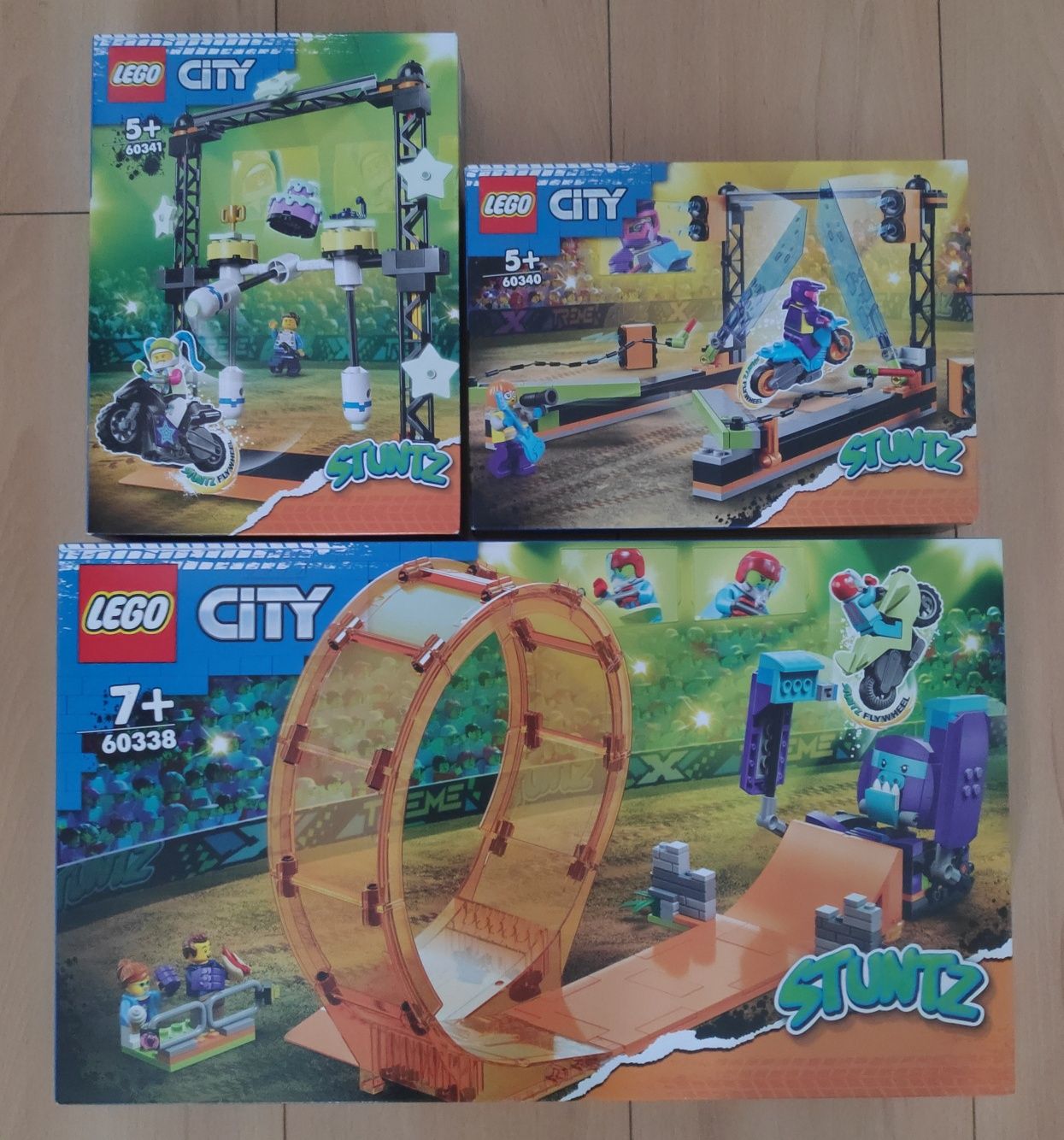 Lego City Stuntz (novos e selados)