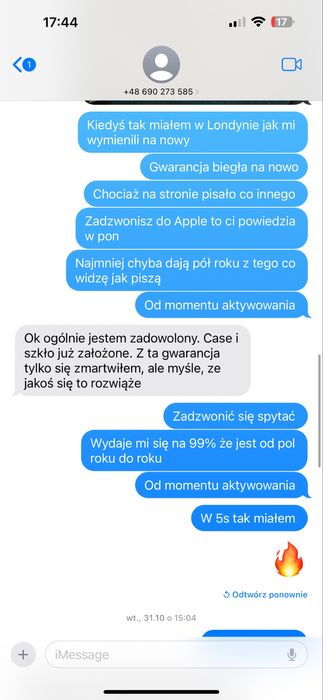 Iphone 17 Air nowy!Faktura