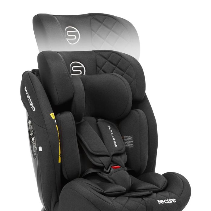 автокресло sesttino secure pro 1 2 3 групи 0-36кг