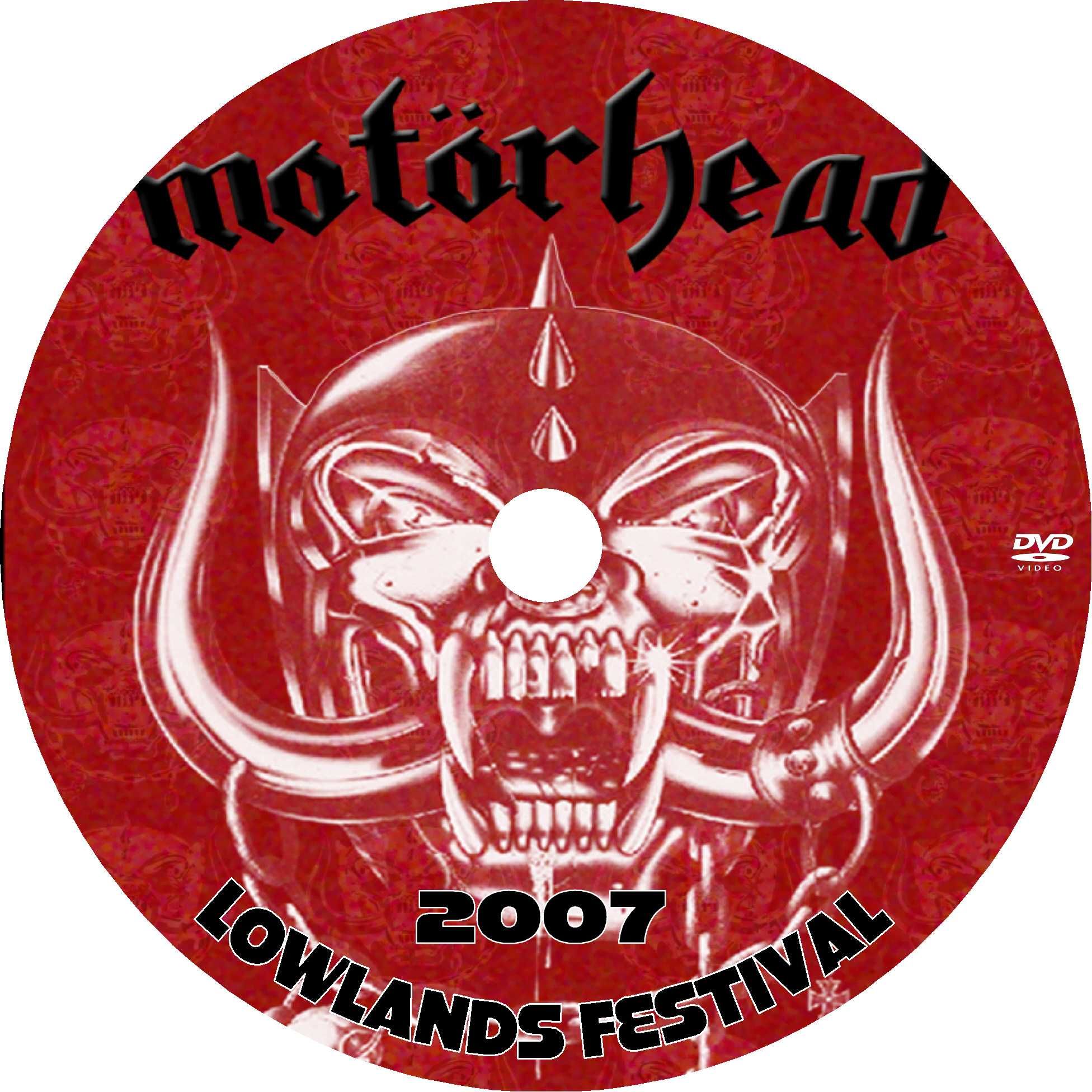 MOTORHEAD Live at Lowlands Festival 2007 1 DVD(R)