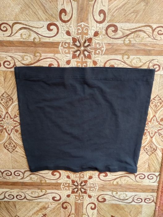 Spódnica dzianinowa czarna mini