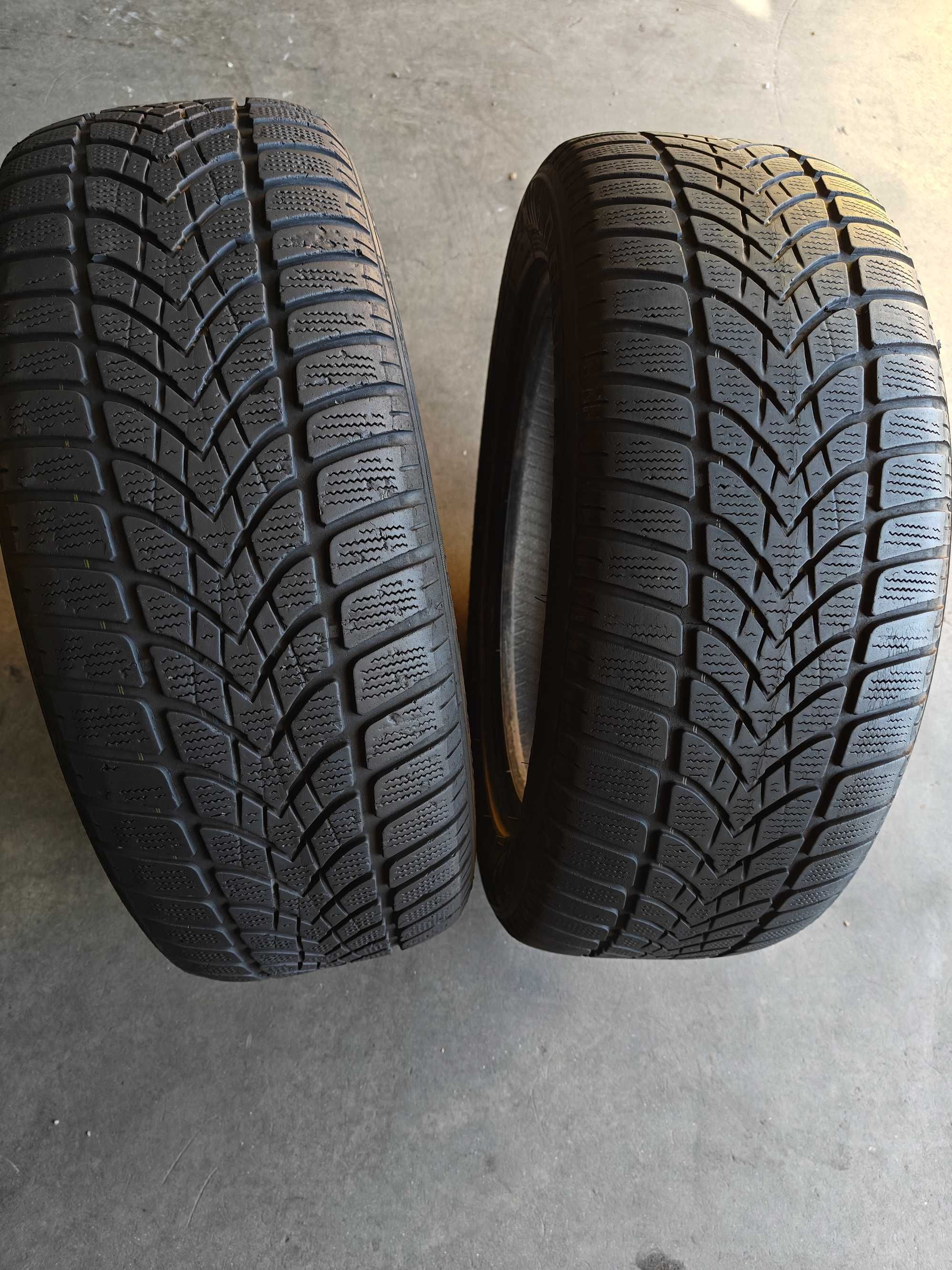 2шт. R16 205 55 шини зимові Dunlop SP Winter Sport 4D