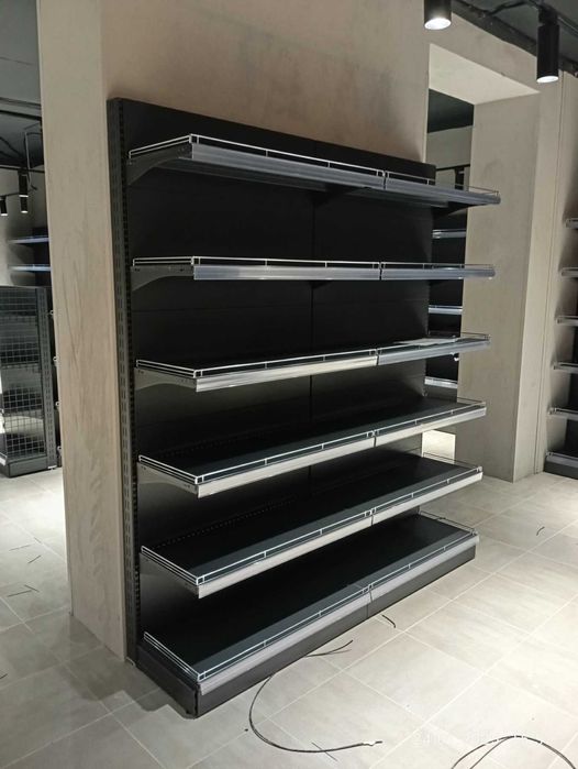 Полиці, Торгове обладнання для магазину в наявності колір графіт