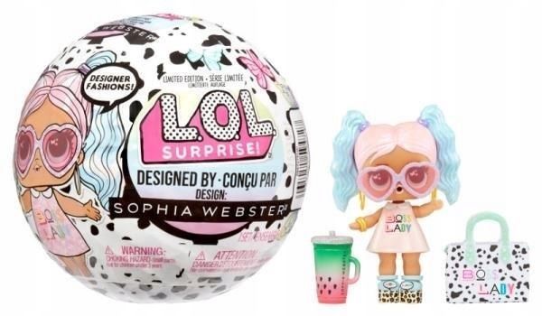 Lol Surprise X Sophia Webster Doll, Mga