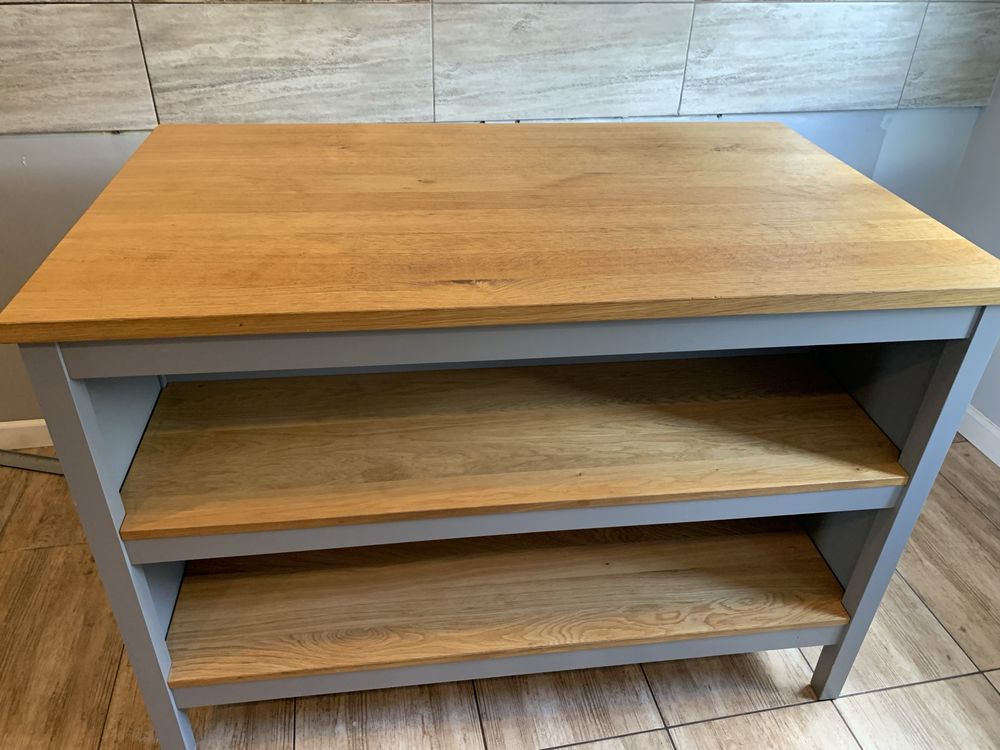 Ikea tornviken wyspa kuchenna szara duza