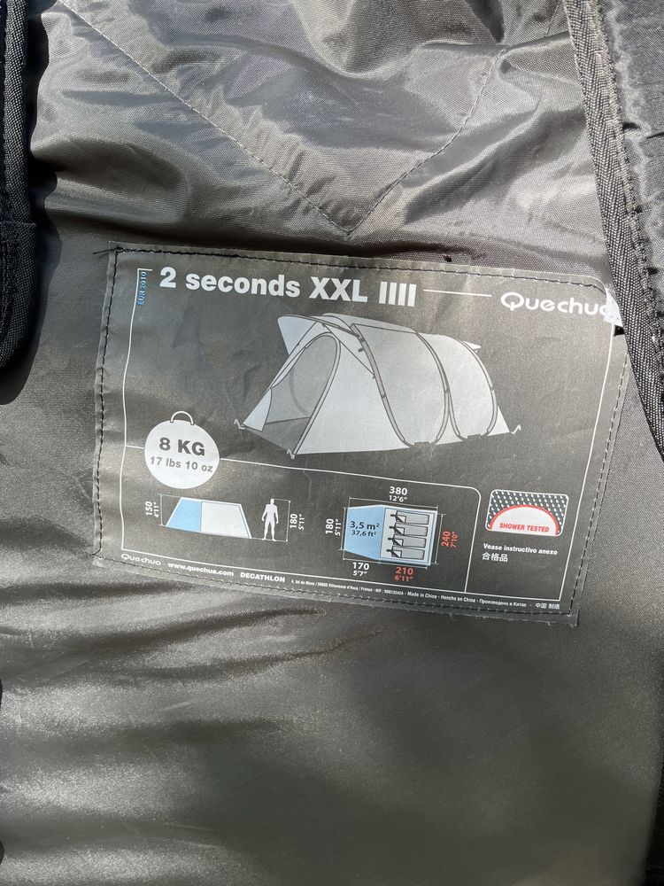 Tenda Quechua 2 seconds XXL para 4 pessoas