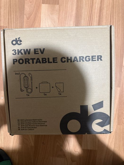 Przenośna ładowarka do pojazdow elektrycznych EV 3 kW Dé