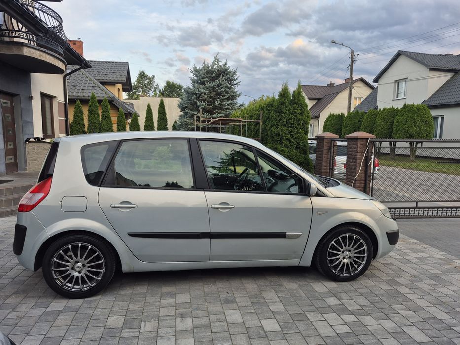 Renault Scenic 2 2.0 136KM Benzyna Klima 8xPP Alu17 Grzane Fotele