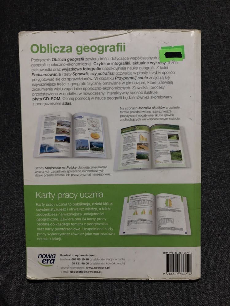 Oblicza geografii Podręcznik Nowa Era geografia