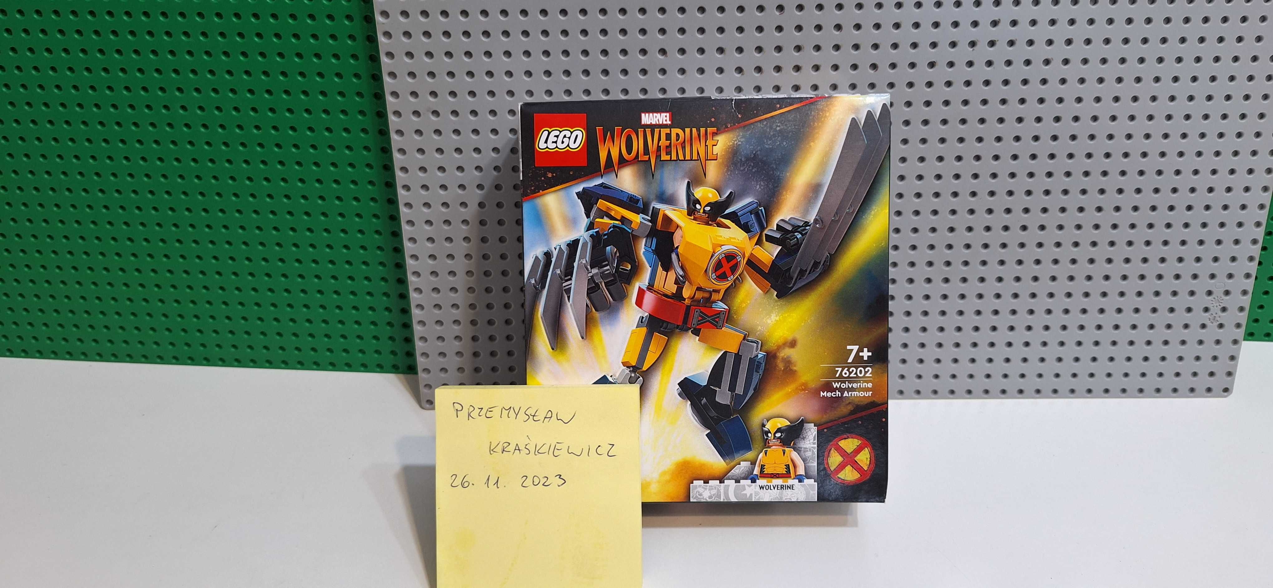 LEGO 76202 Marvel Super Heroes - Mechaniczna zbroja Wolverine’a - NOWE