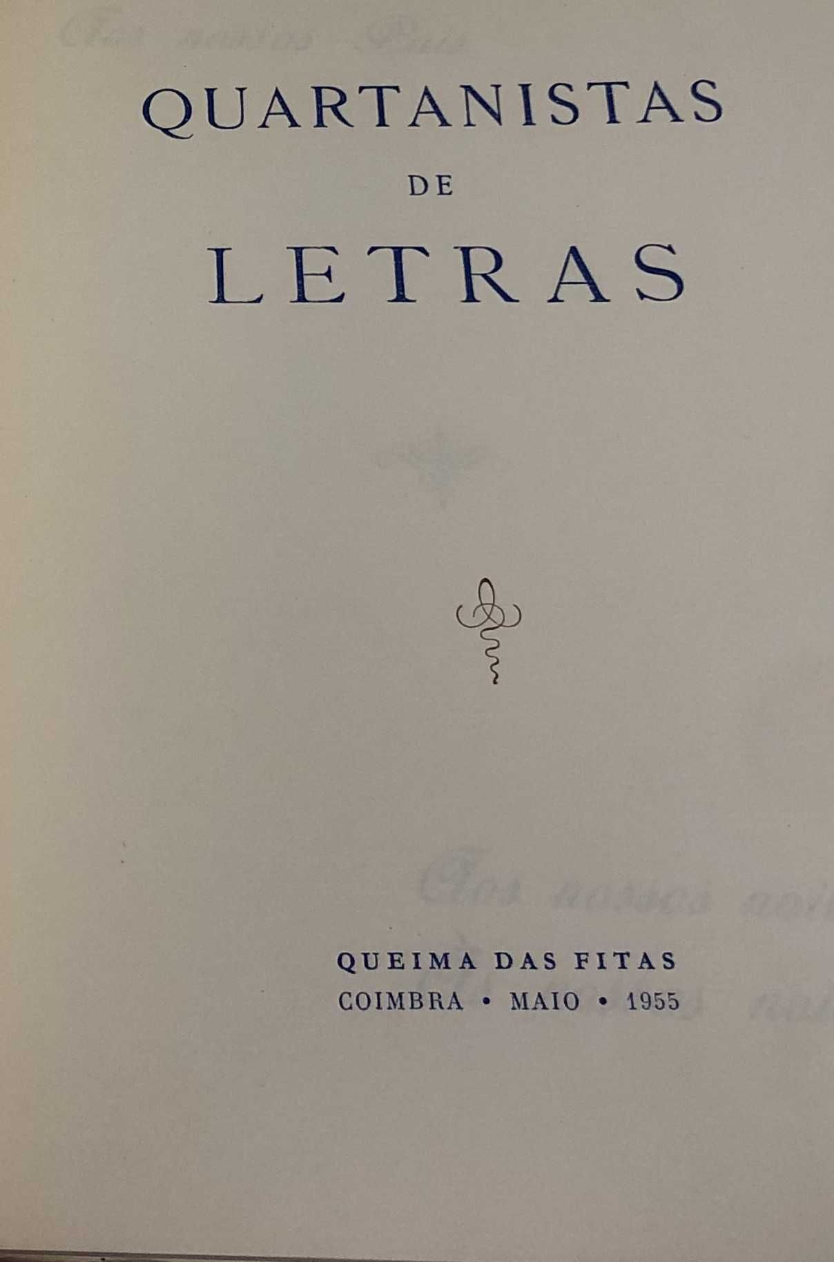 Queima das Fitas, QUARTANISTAS DE LETRAS 1955