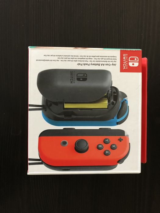 Carregador de joy-con AA battery Nitendo switch NOVO