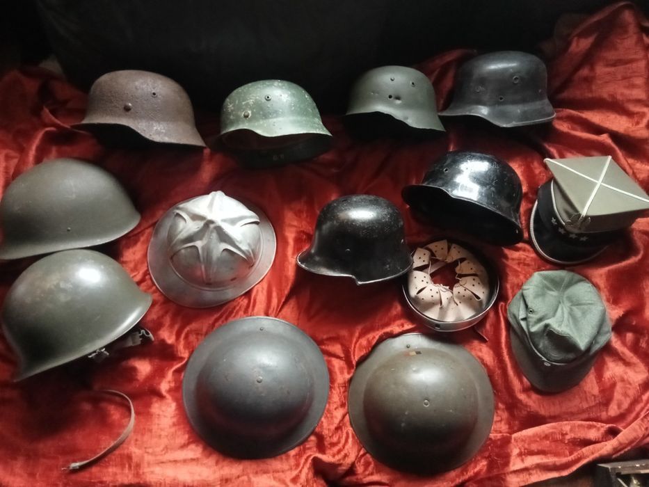 Nakrycie głowy kask niemiecki M34 US Army MP Military Police Moro czap