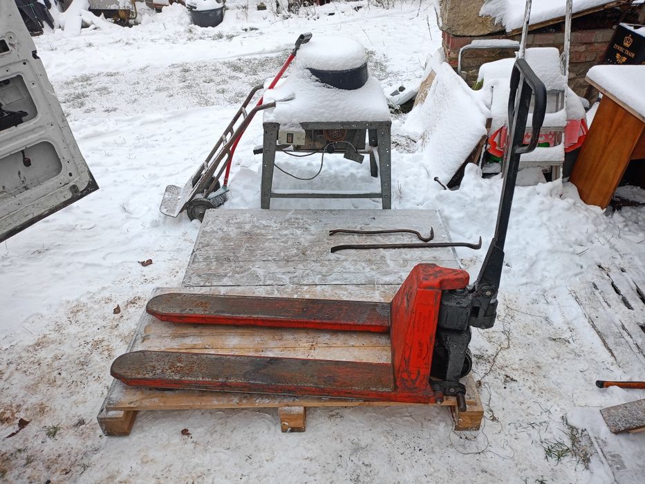 Wózki paletowe ręczne paleciaki 11 sztuk