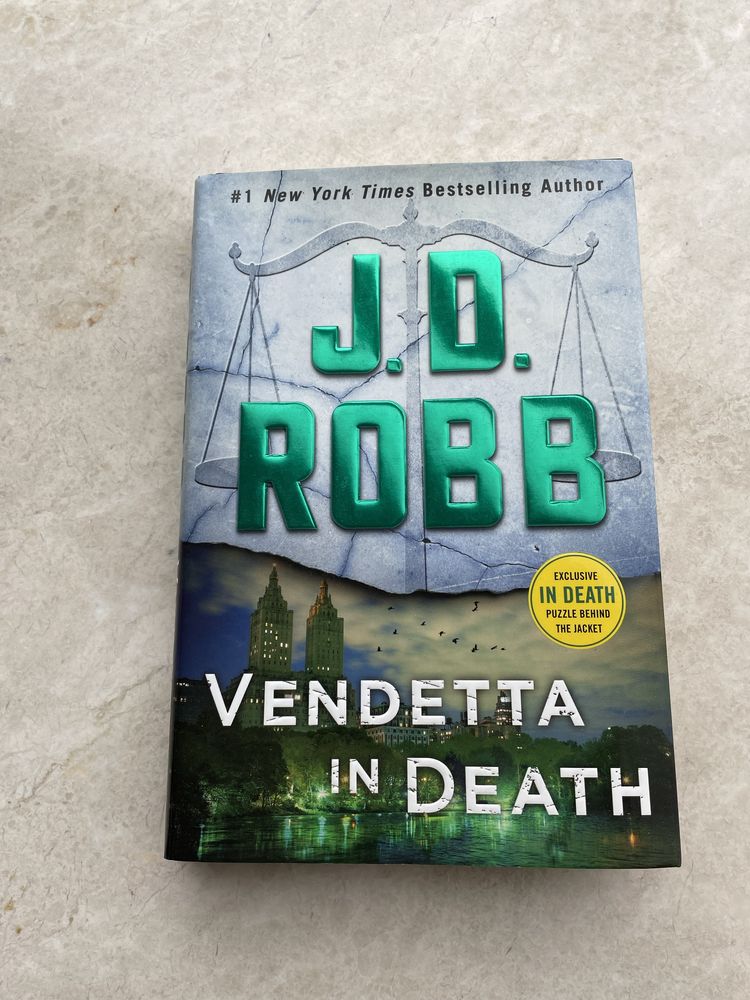 Książka j.d. Robb vendetta in death