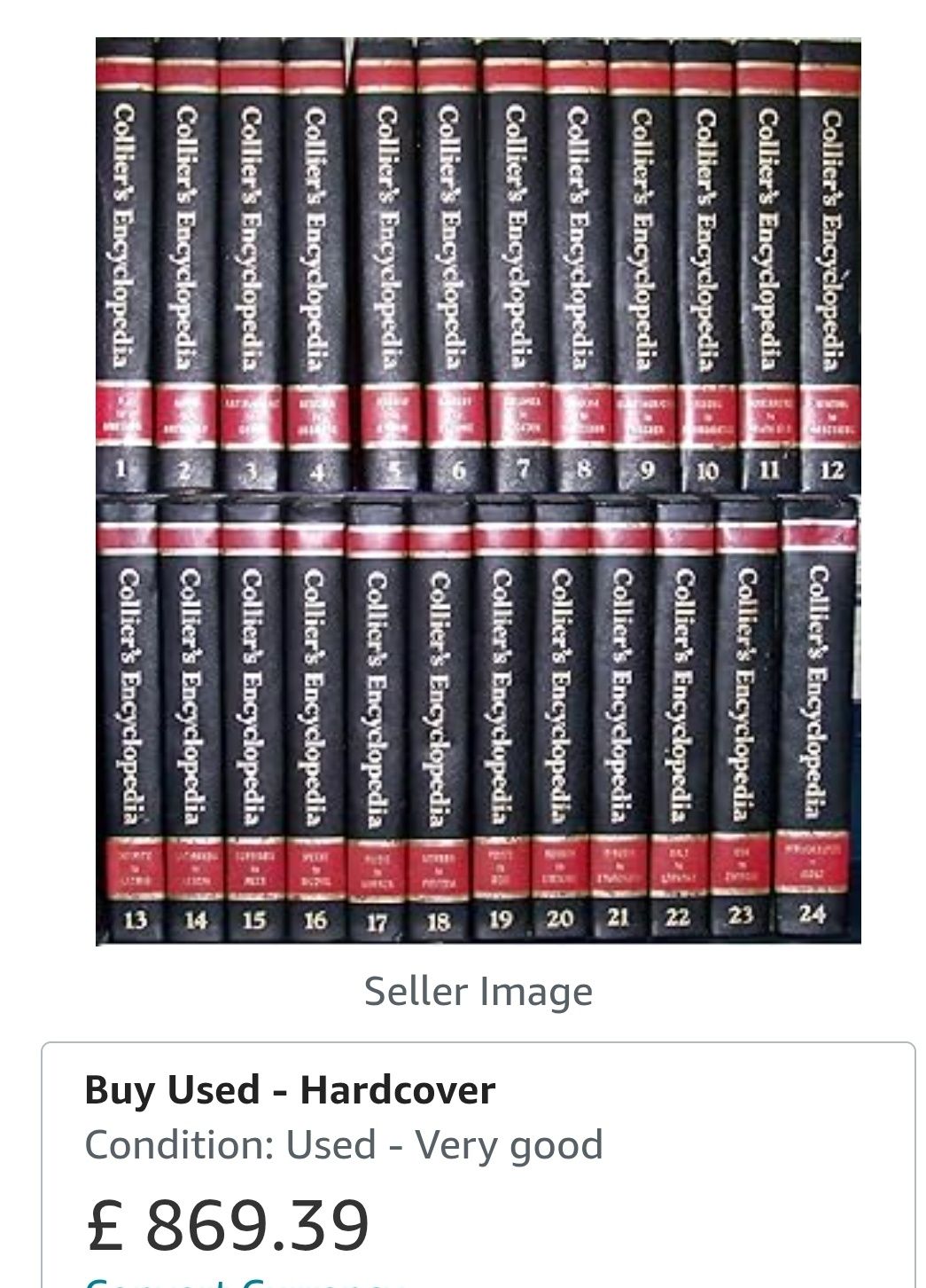 Coleção Collier’s Encyclopedia