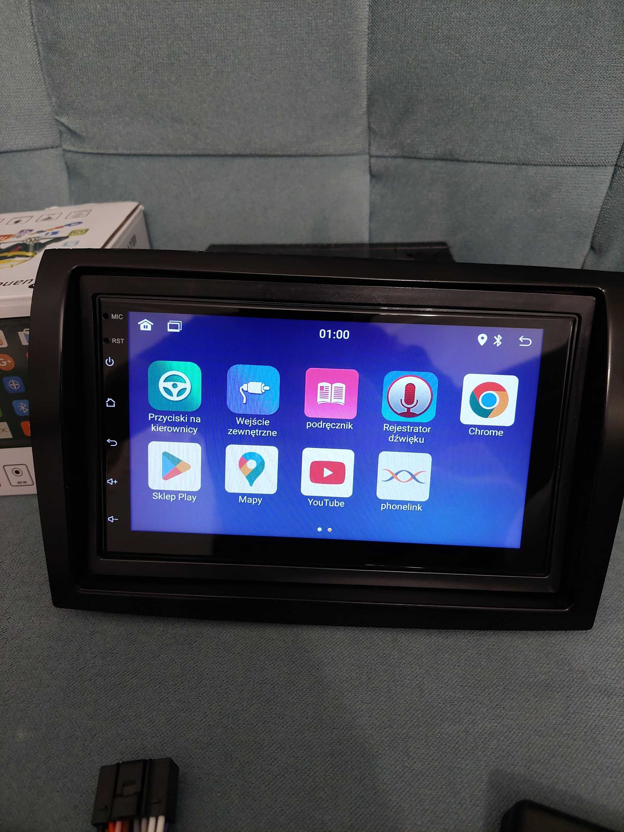 Radio Android 12  GPS WiFi CarPlay kamera Jumper Ducato Boxer