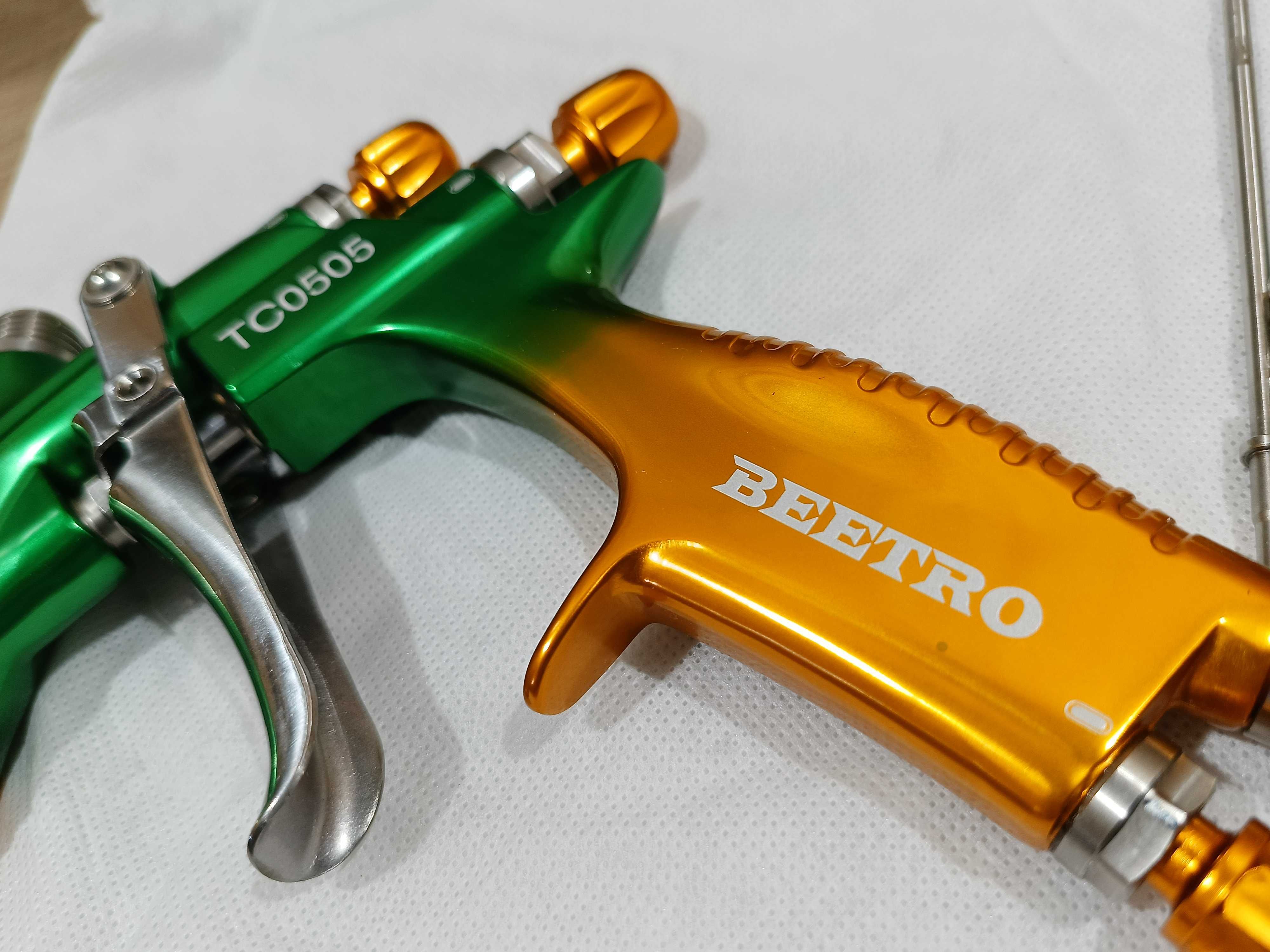 BEETRO HVLP Profesjonalny Pistolet Natryskowy Grawitacyjny, 280-320mm
