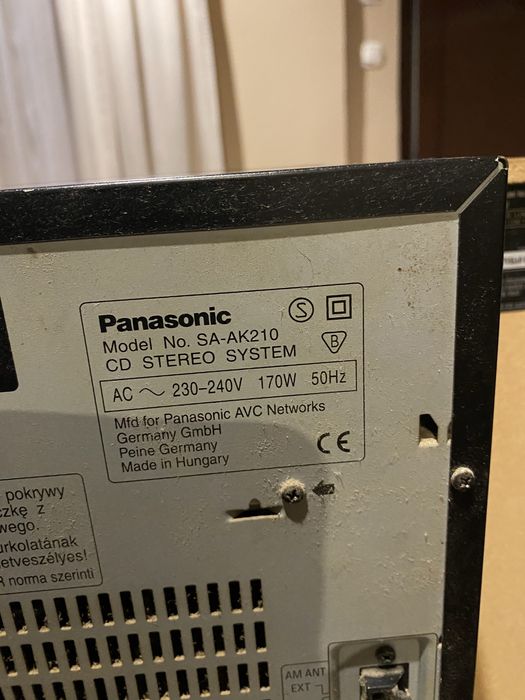Wieża Panasonic SA-AK210