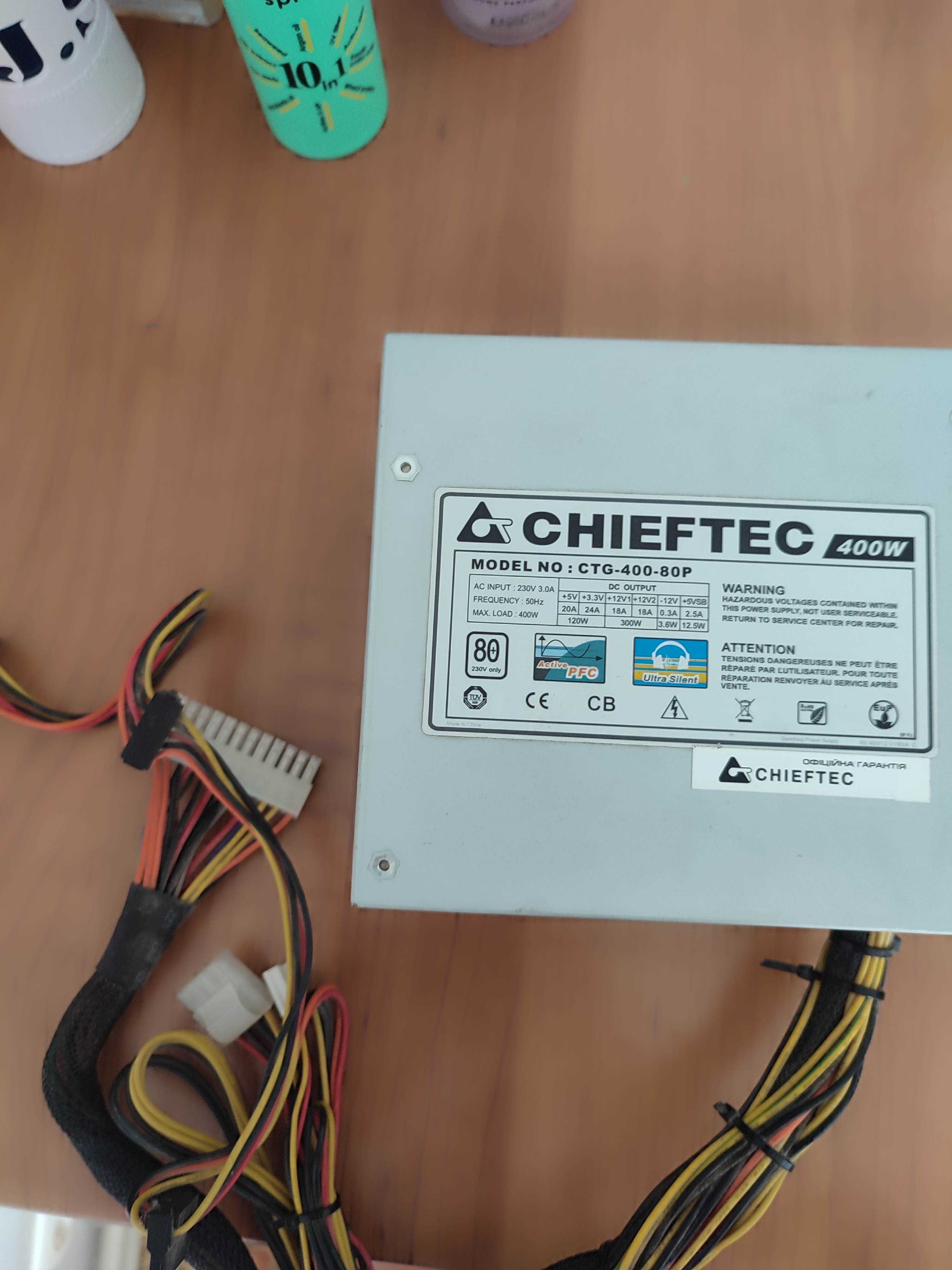 Блок живлення CHIEFTEC на 400w