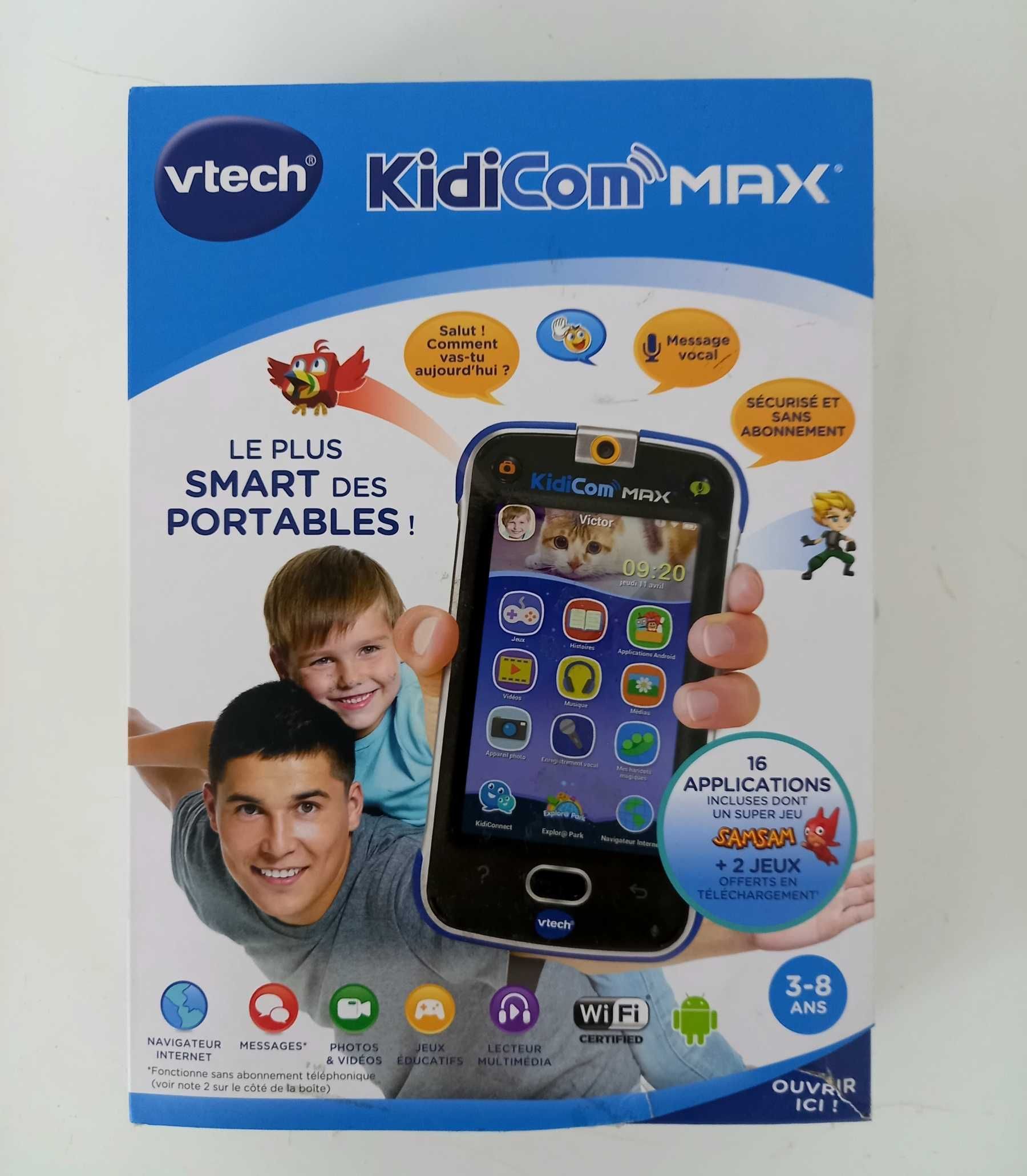 VTech Telefon interaktywny dla dzieci Kidicom Max 3+