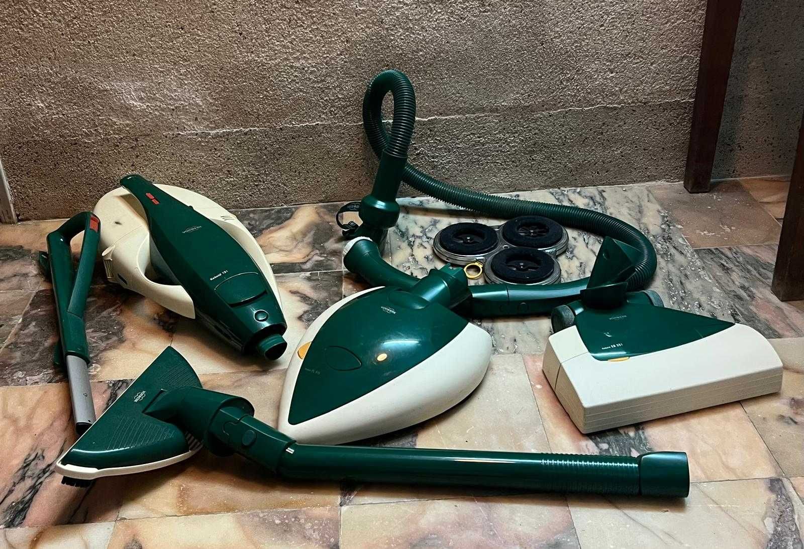 Conjunto Aspirador Vorwerk Kobold VK 135 + Acessórios